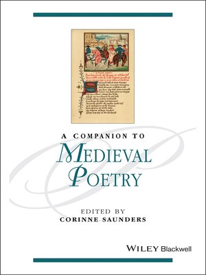 cover image of A Companion to Medieval Poetry